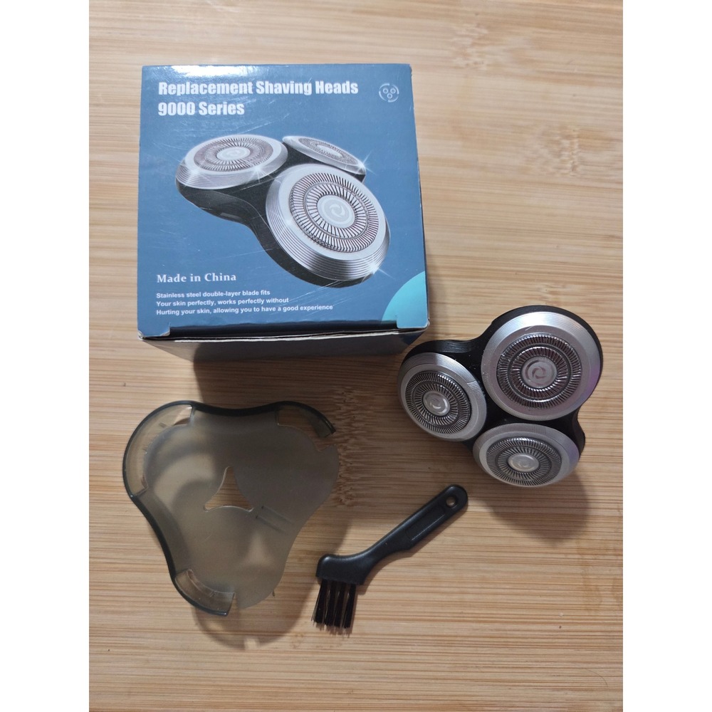 SH90 Replacement Shaving Heads for 9000 Series Shavers Silver Black 1pc